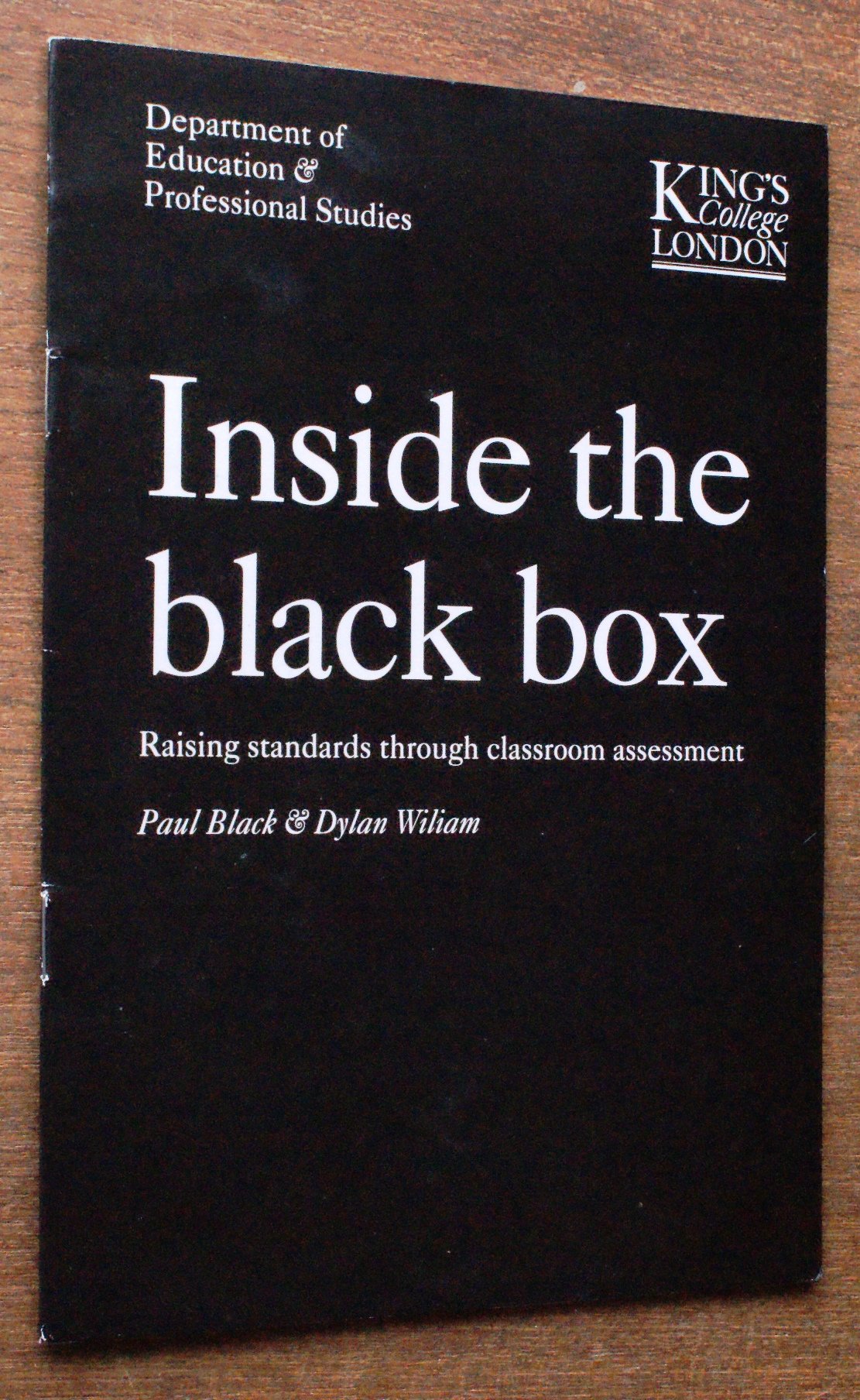 Inside the Black Box (Paperback)