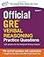 Official GRE Verbal Reasoning Practice Questions by Educational Testing Service(2014-08-14)