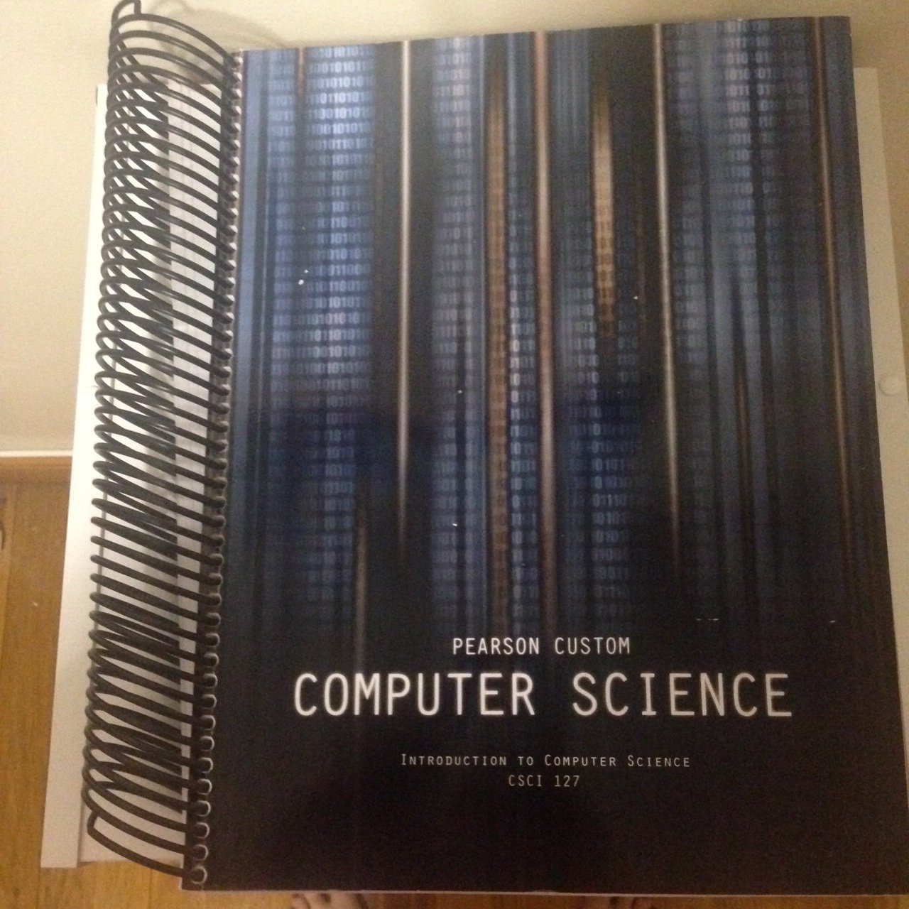Pearson Custom Introduction to Computer Science (Spiral-bound)