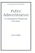 Public Administration - A C...