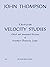 VELOCITY STUDIES THIRD GRADE PIANO by John Thompson (2005-07-01)