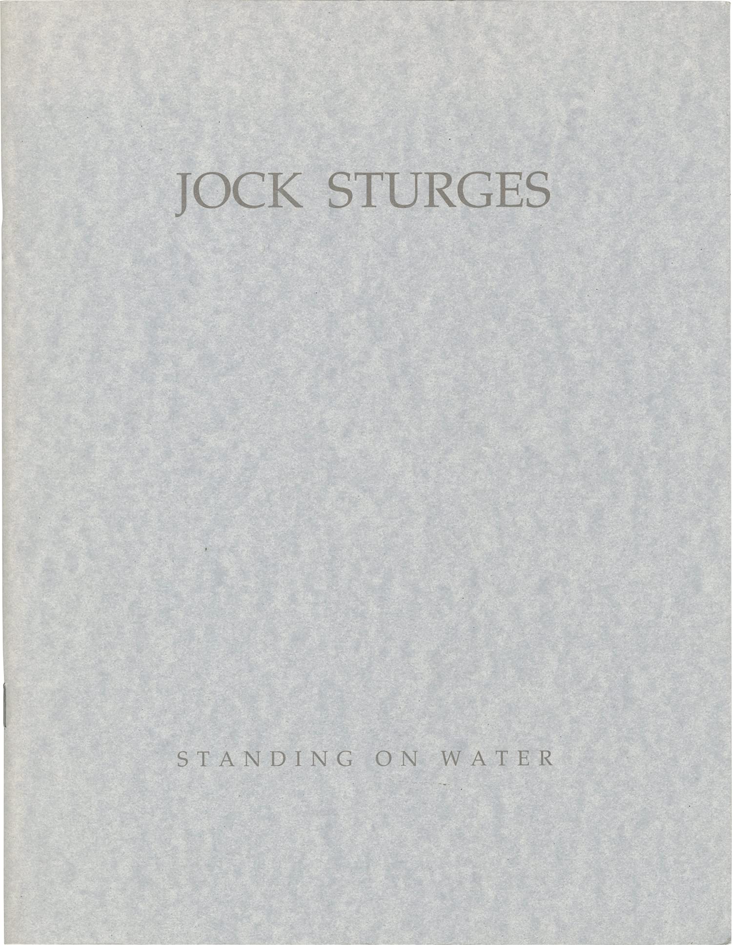 Standing on water (Paperback)