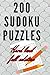 200 Sudoku Puzzles Hard lev...