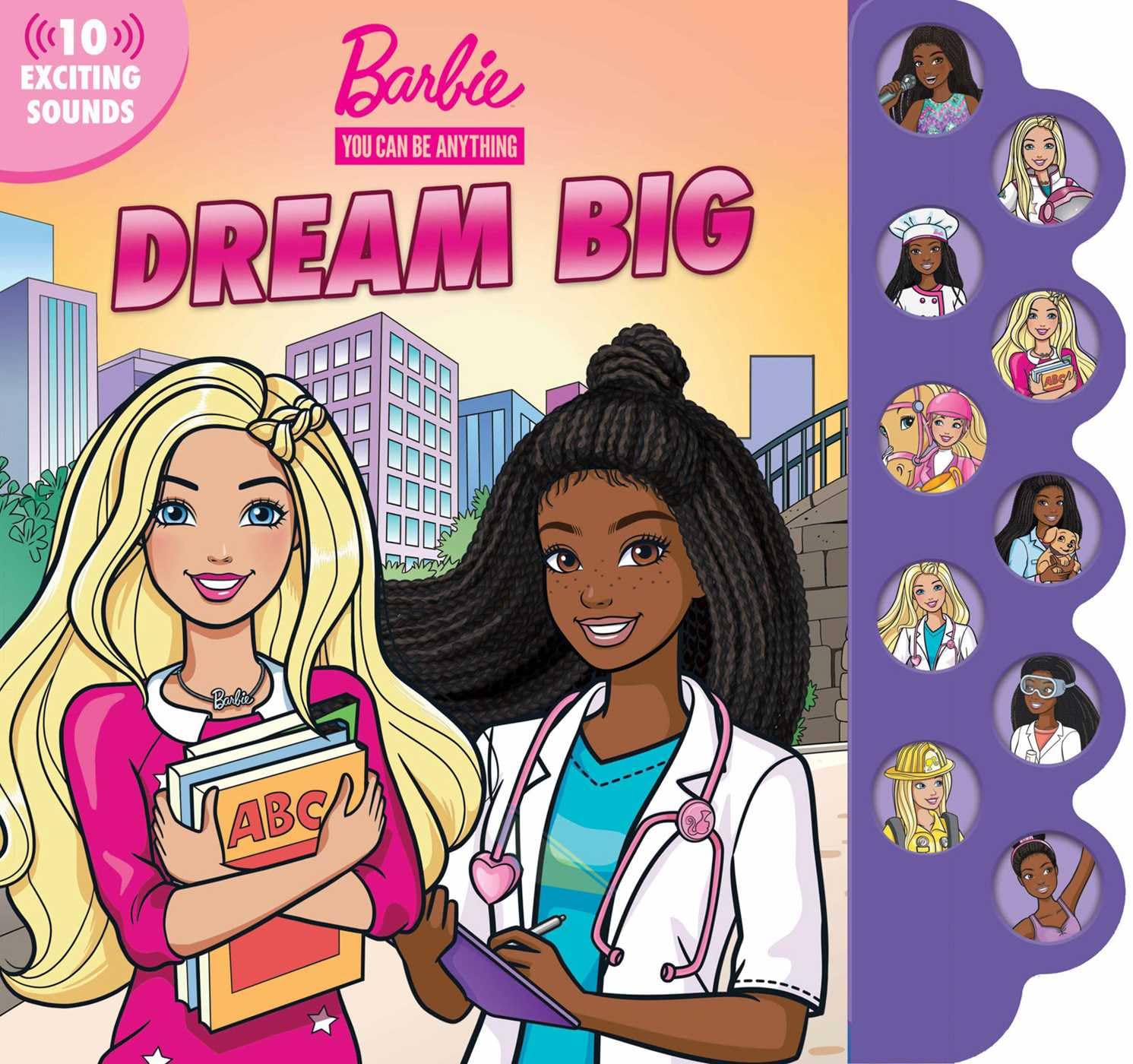 Barbie: You Can Be Anything: Dream Big! (10-Button Sound Books)