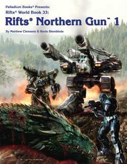 Northern Gun 1 by Matthew Clements, Kevin Siembieda (2013) Paperback