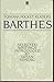 Barthes by Roland Barthes Barthes by Roland Barthes