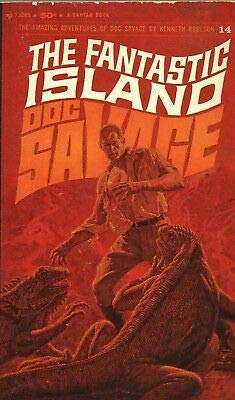 DOC SAVAGE THE FANATSTIC ISLAND By KENNETH ROBESON Bantam PB 1935 1966 [Hardcover] Kenneth Robeson (Hardcover)