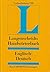 Langenscheidts Handwörterbuch Englisch (Langenscheidts Handwörterbücher) (German Edition)