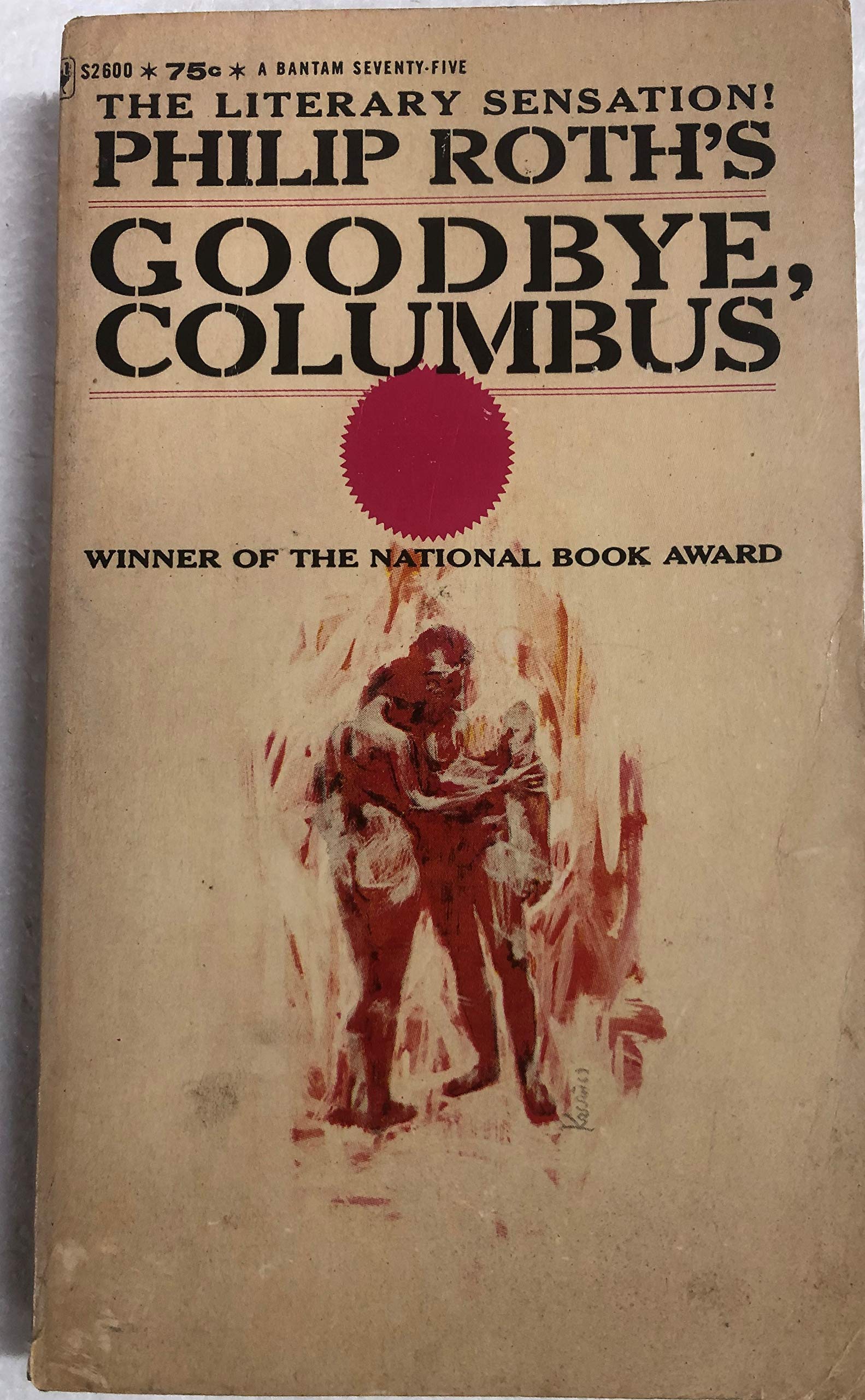 GOODBYE COLUMBUS by PHILIP ROTH Bantam PB 1959 1963 5th EX-Library [Hardcover] Philip Roth