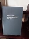 Church and State in Revolutionary Virginia, 1776-1787 Church and State in Revolutionary Virginia, 1776-1787