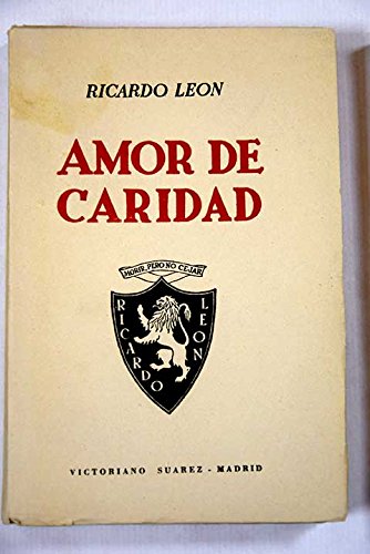 Amor de caridad (Novela).