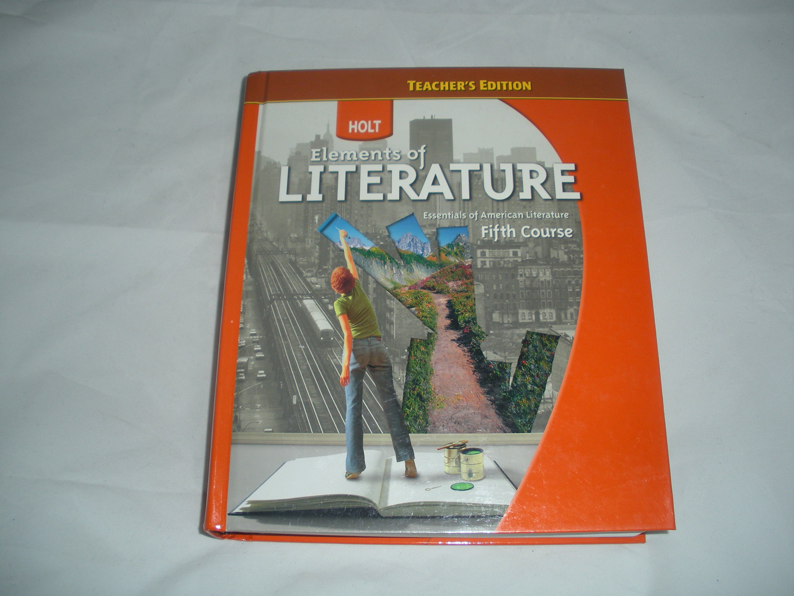 Holt Elements of Literature: Teacher's Edition Fifth Course, American Literature 2009 (Hardcover)