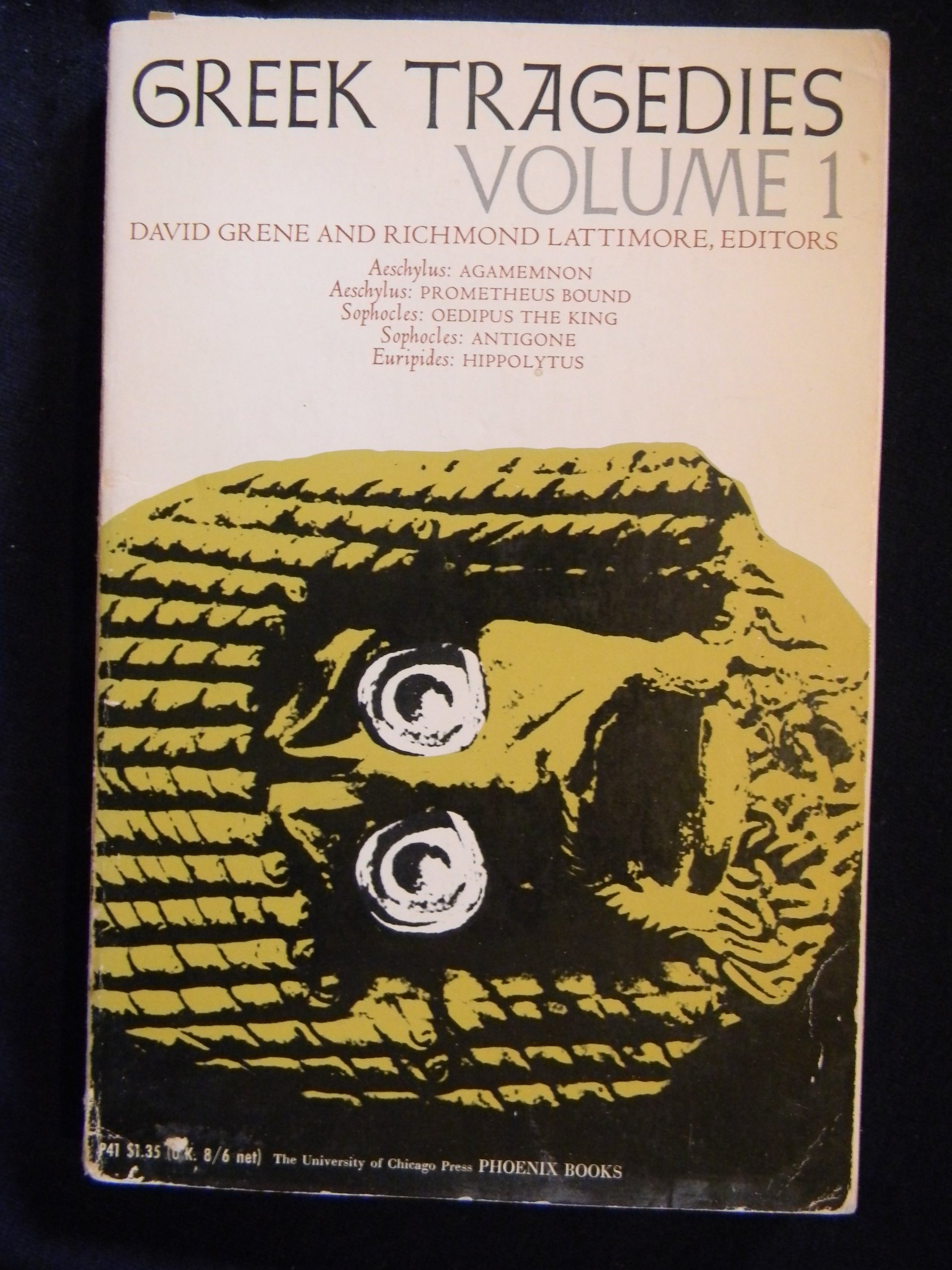 Greek Tragedies Volume 1