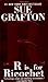 R is for Ricochet by Sue Grafton