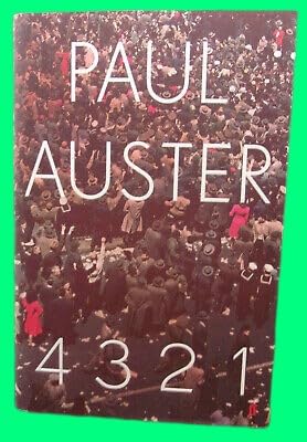Collectible Paul Auster 4321 First UK edition, first printing SIGNED Booker Award Nominated