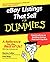 eBay Listings That Sell For Dummies by Collier, Marsha, Ruby, Patti Louise [For Dummies,2006] (Paperback)
