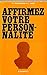 Affirmez Votre Personnalite by Jean Baer