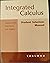 Integrated Calculus Student Solutions Manual by Laura Taalman