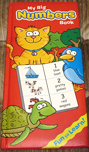 My Big Numbers Book [Padded Oversize Red Vertical] (Board Book)