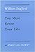 By William Stafford - You Must Revise Your Life (Poets on Poetry)