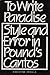 To Write Paradise: Style and Error in Pound's Cantos by Froula Christine (1985-07-01) Hardcover