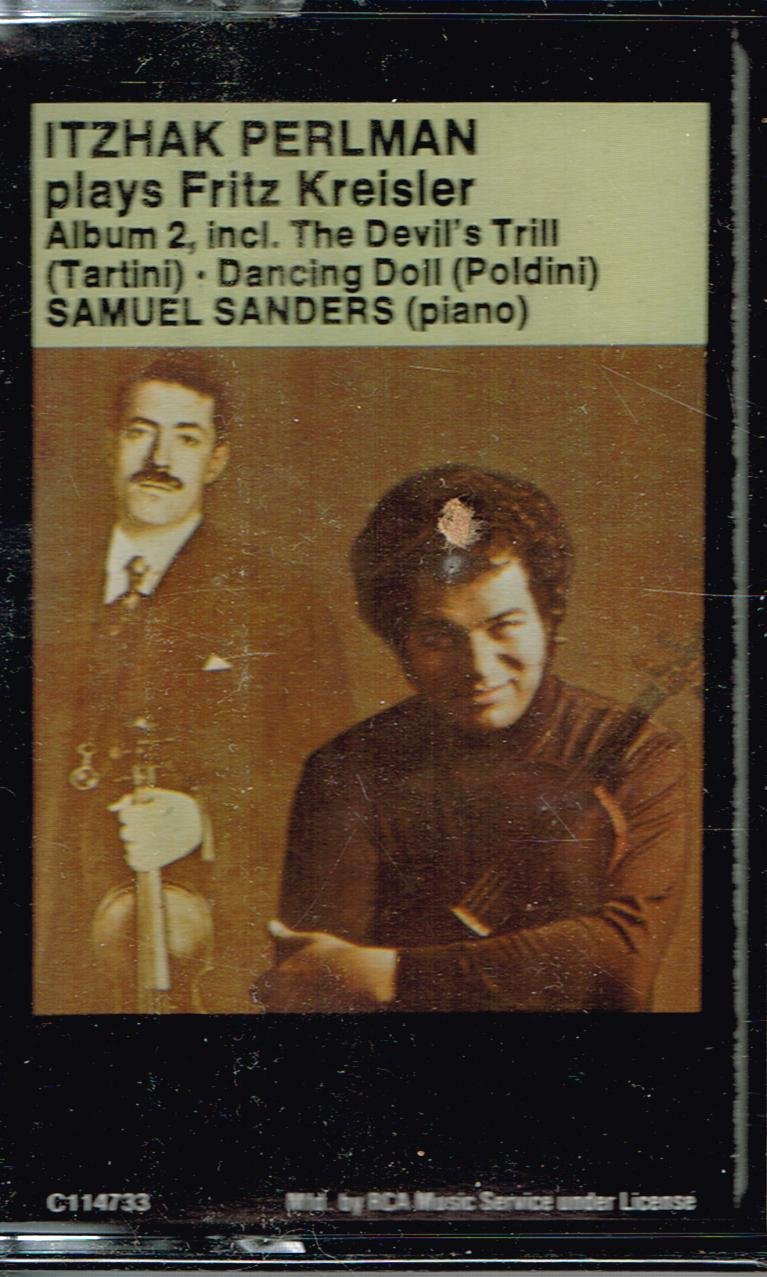 Itzhak Perlman Plays Fritz Kreisler (Audio Cassette)