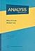 Analysis (Graduate Studies in Mathematics) by Elliott H. Lieb (2001-03-30)