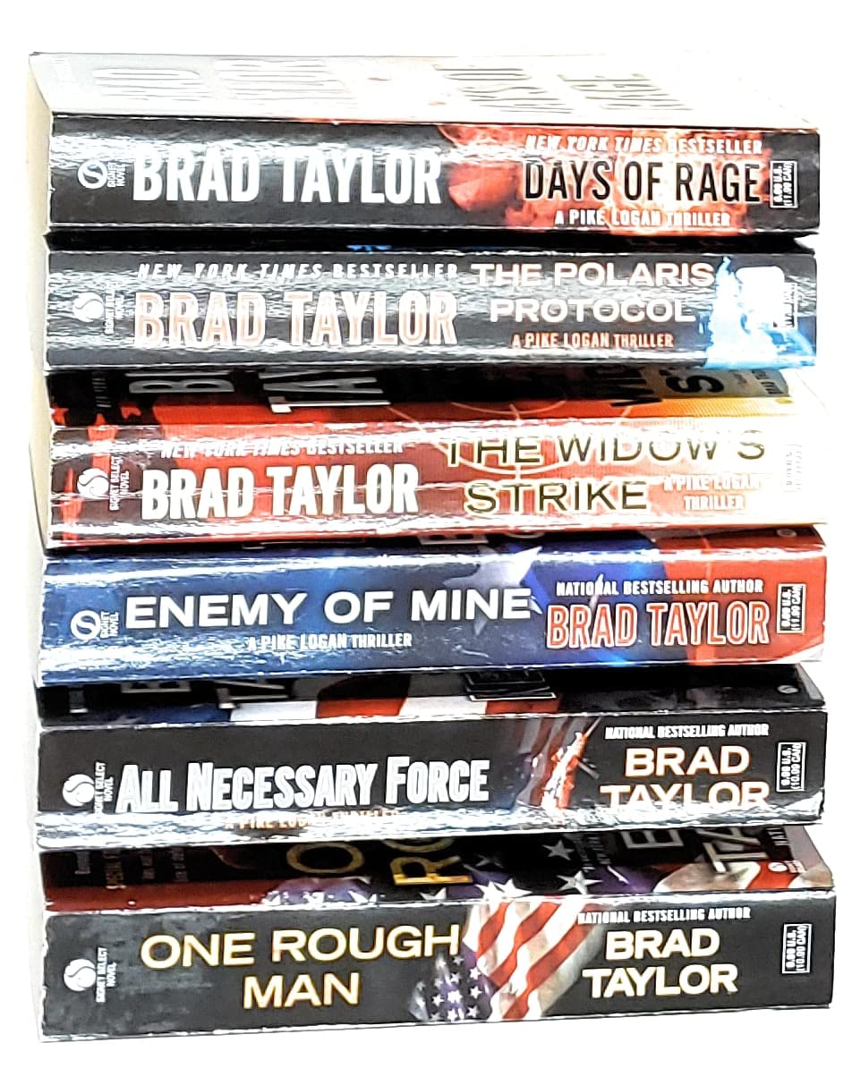 Pike Logan Novels 1-6 - One Rough Man, All Necessary Force, Enemy of Mine, The Widow's Strike, The Polaris Protocol, and Days of Rage (Mass Market Paperback)