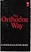 Orthodox Way by Kallistos Ware