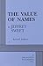 The Value of Names by Jeffrey Sweet (1986-10-01)
