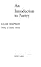 An Introduction to Poetry