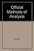 OFFICIAL METHODS OF ANALYSIS OF THE ASSOCIATION OF OFFICIAL ANALYTICAL CHEMISTS