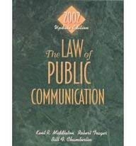 Law of Public Communication 2002 Update (Paperback)