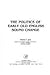 The Politics of Early Old English Sound Change (Quantitative Analyses of Linguistic Structure, 2)