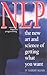 NLP: The New Art and Science of Getting What You Want by Dr Harry Alder (1995-03-30)