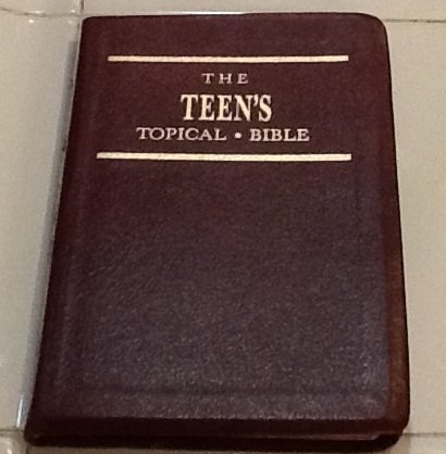 The New Teen's Topical Bible (Leather Bound)