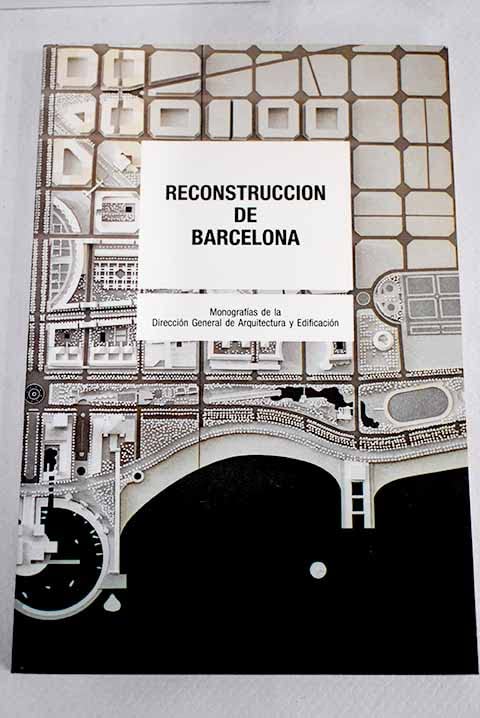Reconstrucción De Barcelona (Paperback)