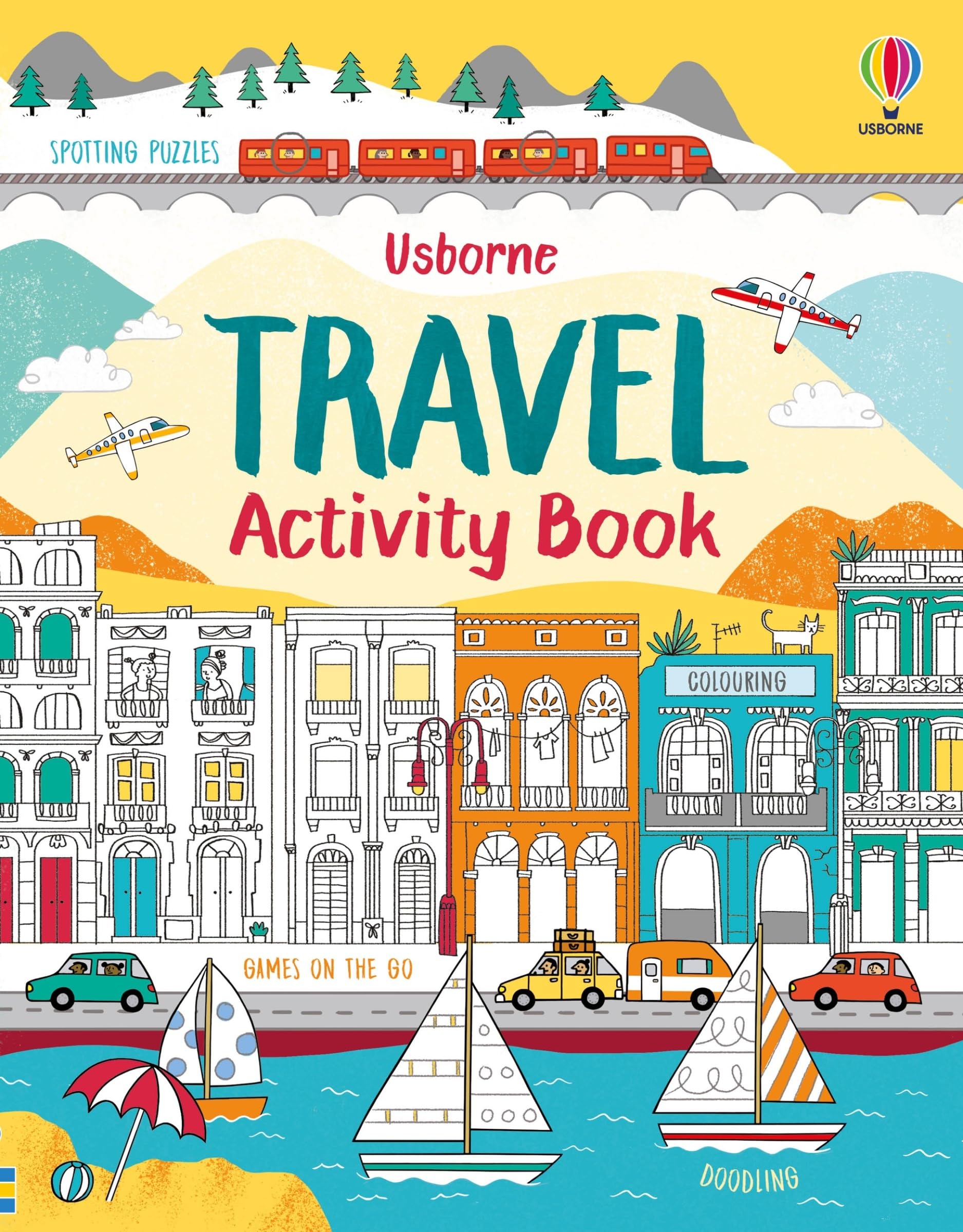 Travel Activity Book: Creative Travel-Themed Activity Book For Kids Ages 6-12 With Maps, Crosswords, And Fill-In Puzzles (Paperback)