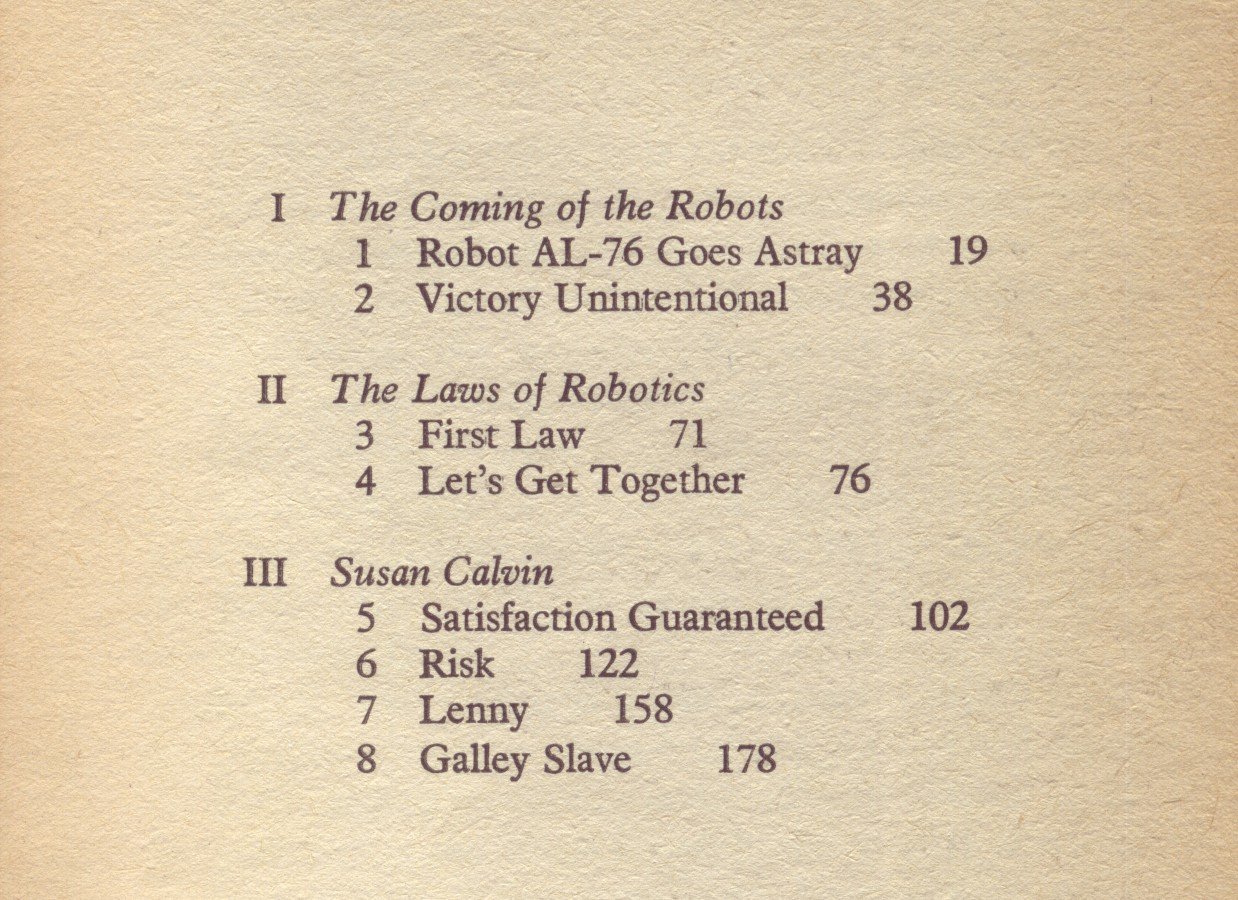 The Rest of the Robots