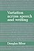Variation across Speech and Writing by Douglas Biber (1992-03-27)