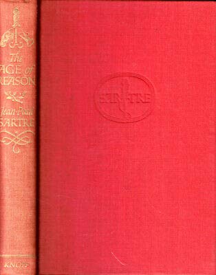 Jean-Paul Sartre 1st edit/1 print The Age of Reason 1947 [Hardcover] Sartre, Jean-Paul [Hardcover] Sartre, Jean-Paul