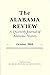 The Alabama Review: A Quart...