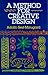 A Method for Creative Design by Adolfo Best-Maugard (1990-10-05)