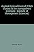 Applied optimal control (TIMS studies in the management sciences ; v. 9)
