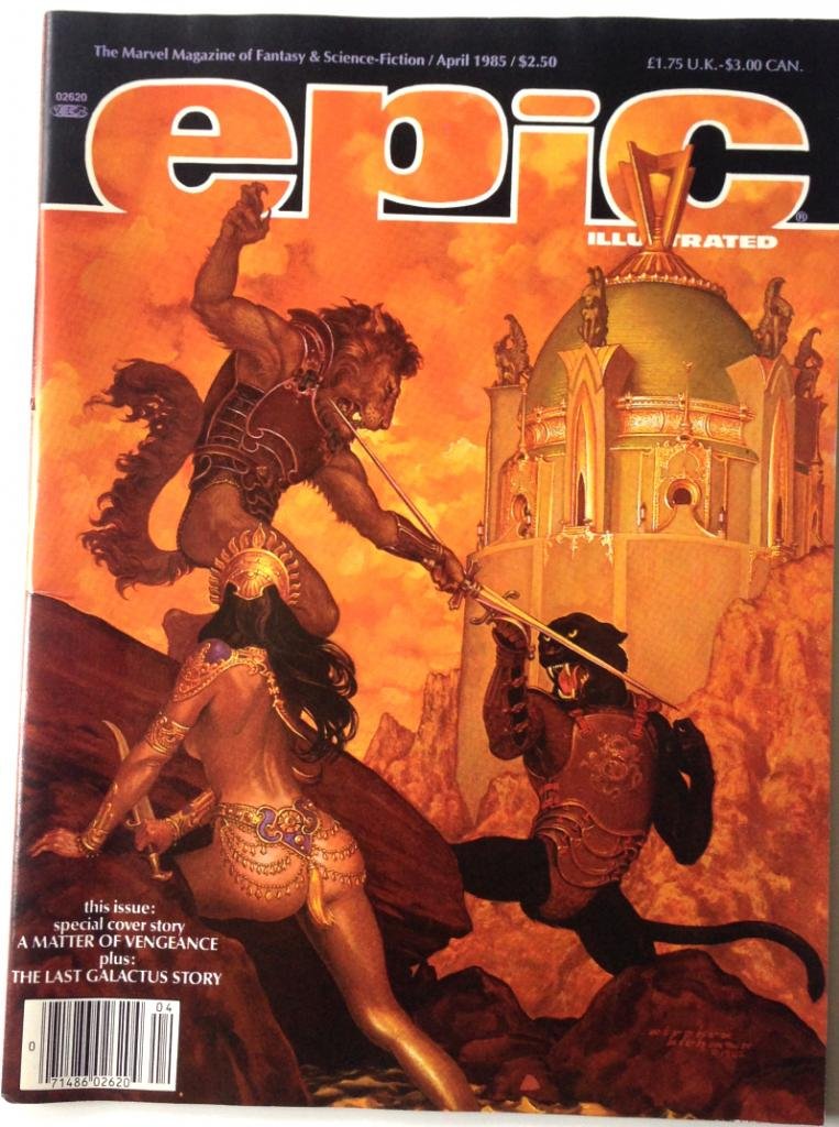 Epic Illustrated April 1985 Vol. 1 No. 29 (Paperback)