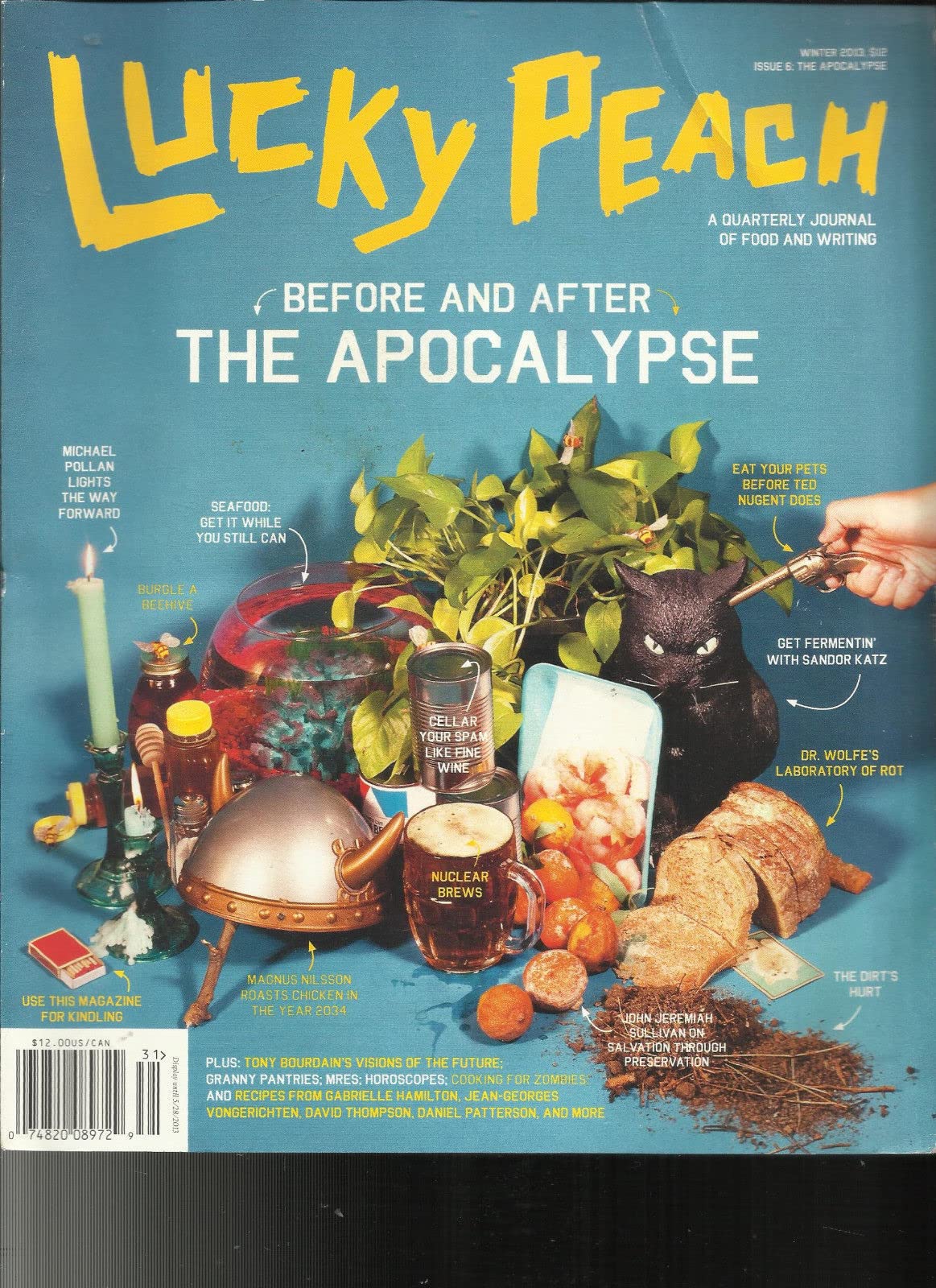 LUCKY PEACH MAGAZINE #6 Compatible with WINTER 2013, BEFORE AND AFTER THE APOCALYPSE. (Paperback)
