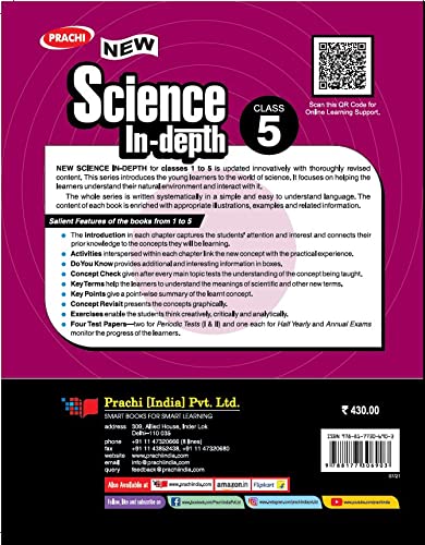 Science In-Depth Class 5 (Paperback)