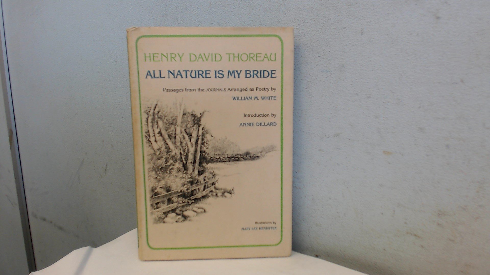 All Nature Is My Bride: Passages from the Journals (Hardcover)