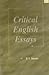 Critical English Essays