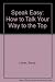 Speak Easy by Sandy Linver (1988-09-01)